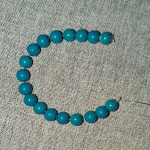 Blue Mountain Jade 10.mm.round Beads.